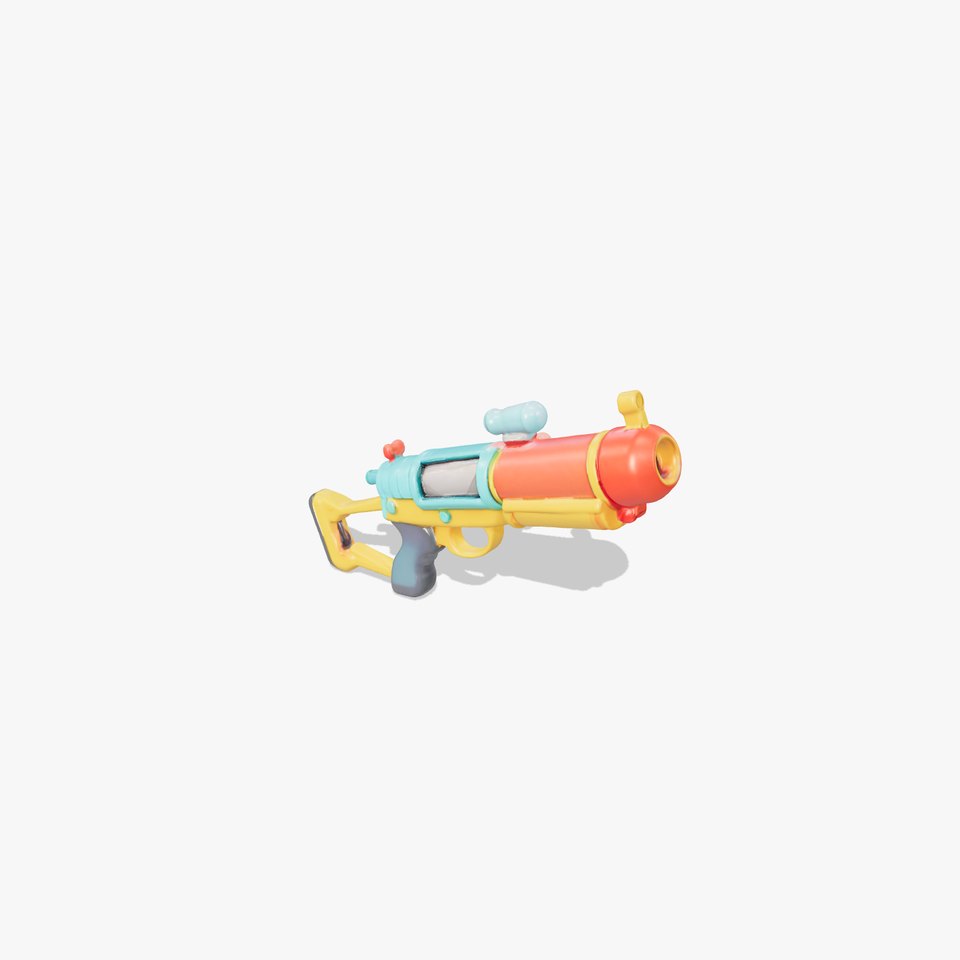 Vibrant Water Blaster model pack